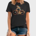 Dachshund Dog Bike, Tricou Barbati (Unisex)