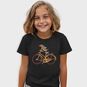 Dachshund Dog Bike, Tricou Copii