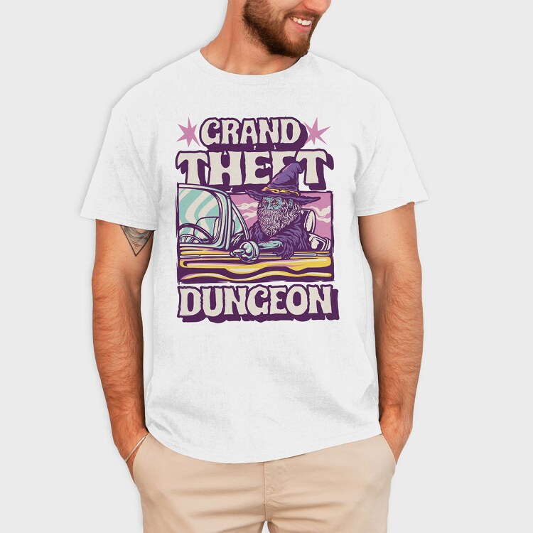 Grand Theft Dungeon, Tricou Barbati (Unisex)