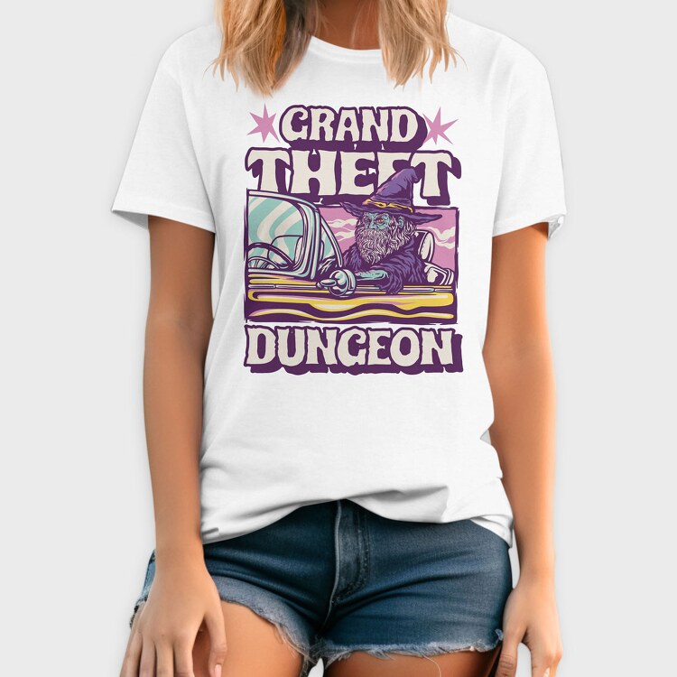 Grand Theft Dungeon, Tricou Barbati (Unisex)