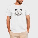 White Cat Portrait, Tricou Barbati (Unisex)