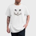 White Cat Portrait, Tricou Barbati (Unisex)
