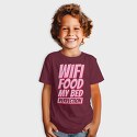 Wifi Food My Bed, Tricou Copii