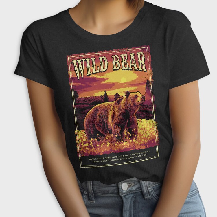 Wild Bear Forest, Tricou Femei