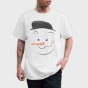 Snow Man Face 1, Tricou Barbati (Unisex)