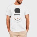Snow Man Face 2, Tricou Barbati (Unisex)