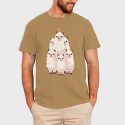 Llamas Christmas Tree, Tricou Barbati (Unisex)