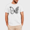 Butterfly Floral Wing, Tricou Barbati (Unisex)