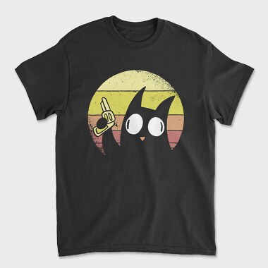 Pew Pew Cat, Tricou Barbati (Unisex)