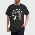 Grim Reaper Cat Lives, Tricou Barbati (Unisex)