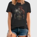 Grim Warrior Skull, Tricou Barbati (Unisex)