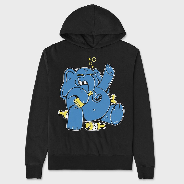 Drunk Elephant, Hanorac Oversize Barbati (Unisex)