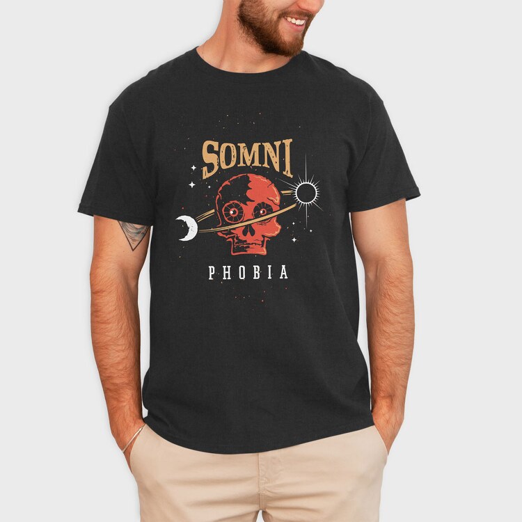 Somni Phobia, Tricou Barbati (Unisex)