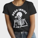Dead Inside Skeleton Wine, Tricou Femei