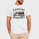 Camping Axe Adventure, Tricou Barbati (Unisex)