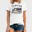 Camping Axe Adventure, Tricou Barbati (Unisex)