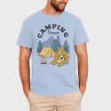 Camping Dream Bear Guitar, Tricou Barbati (Unisex)