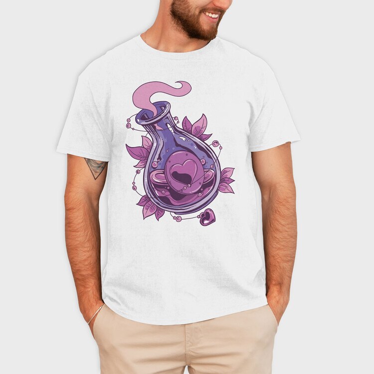 Love Potion, Tricou Barbati (Unisex)