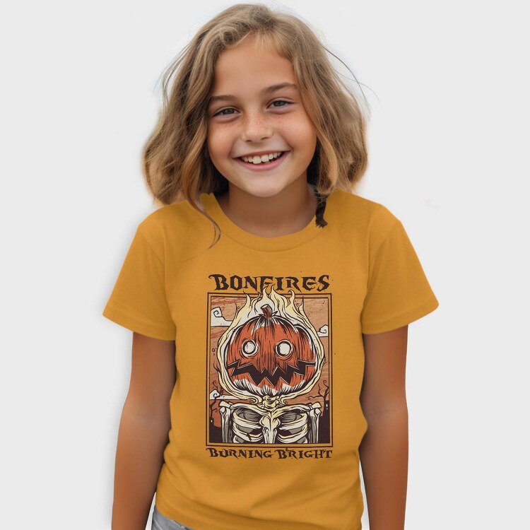 Bonfires Pumpking, Tricou Copii