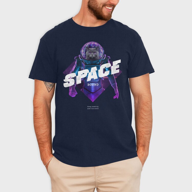 Space Conqueror, Tricou Barbati (Unisex)
