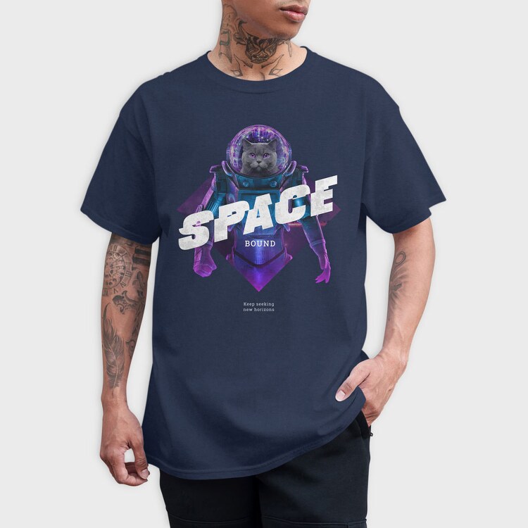 Space Conqueror, Tricou Barbati (Unisex)