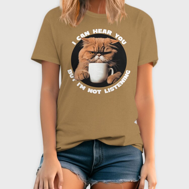 Grumpy Cat Coffee, Tricou Barbati (Unisex)