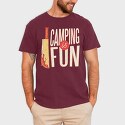 Camping Is Fun, Tricou Barbati (Unisex)