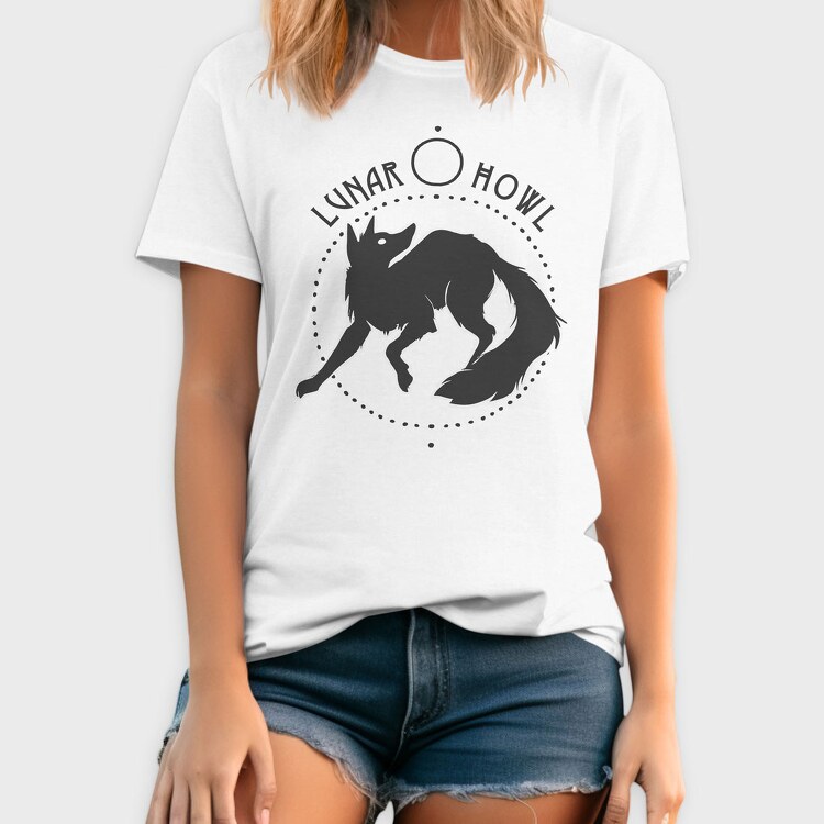 Lunar Howl, Tricou Barbati (Unisex)