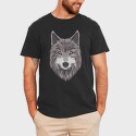 Wolf Portrait 1, Tricou Barbati (Unisex)