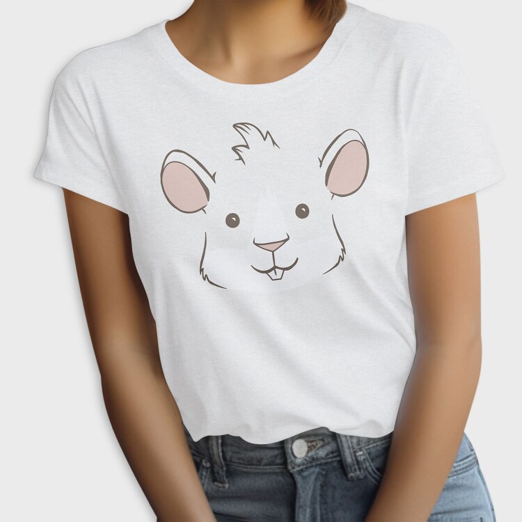 Guinea Pig Face, Tricou Femei