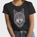 Wolf Portrait 1, Tricou Femei
