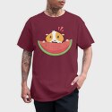 Guinea Pig Watermelon, Tricou Barbati (Unisex)