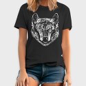 Wolf Portrait Monochrome, Tricou Barbati (Unisex)
