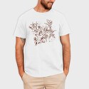 Deer Skull Flowers, Tricou Barbati (Unisex)