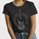 Guitar Made Out of Music Notes, Tricou Femei