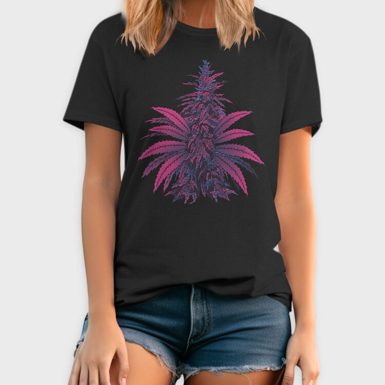 Cannabis Plant, Tricou Barbati (Unisex)