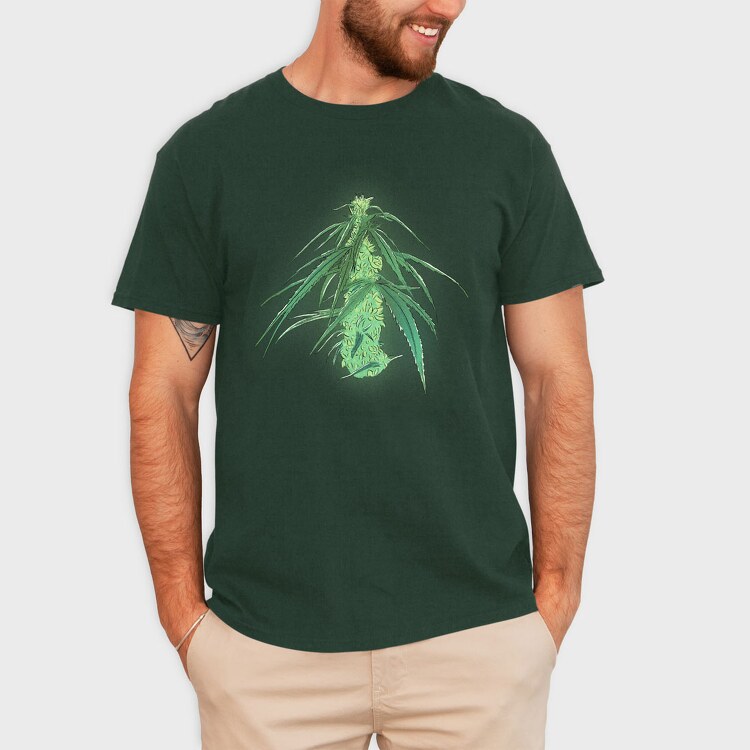 Male Cannabis, Tricou Barbati (Unisex)