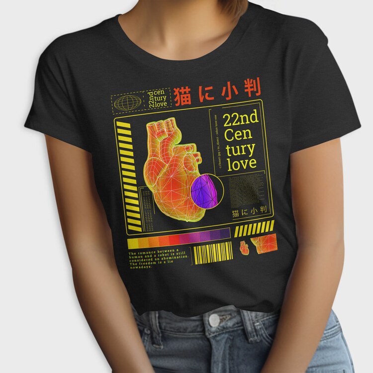 Digital Heart Robot, Tricou Femei