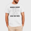 Wormhole Diagram, Tricou Barbati (Unisex)