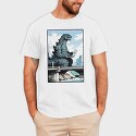 Dinosaur Working, Tricou Barbati (Unisex)