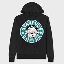 Starpugs Coffee, Hanorac Oversize Barbati (Unisex)