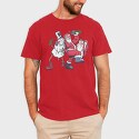 Snowmen Santa Drunk, Tricou Barbati (Unisex)