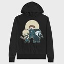 Horror Cartoons, Hanorac Oversize Barbati (Unisex)
