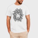 Medusa Head Monochrome, Tricou Barbati (Unisex)