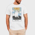 Meme Cat Tarot Card, Tricou Barbati (Unisex)