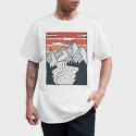 Hand Drawn Valley, Tricou Barbati (Unisex)