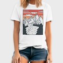 Hand Drawn Valley, Tricou Barbati (Unisex)