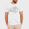 Hand Paw Dog, Tricou Barbati (Unisex)