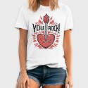 You Rock Love Guitar, Tricou Barbati (Unisex)