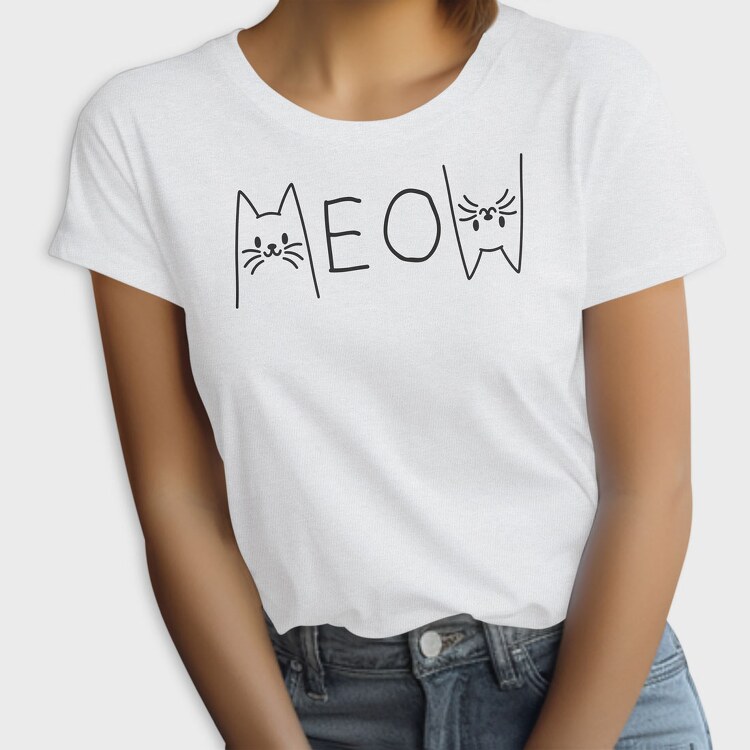 Meow Cats, Tricou Femei